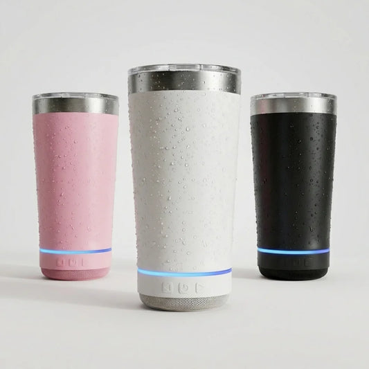The SoundSip™ - Tumbler + Bluetooth Speaker